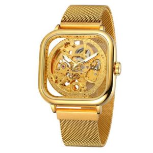 Наручний годинник Forsining 8181 All Gold img-1