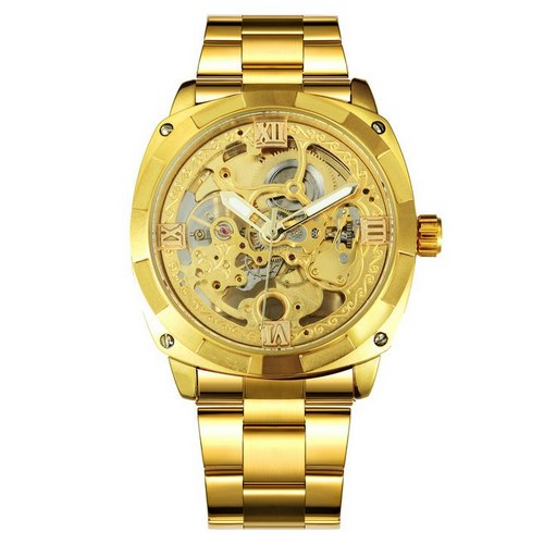 Наручний годинник Forsining 8181 All Gold img-1