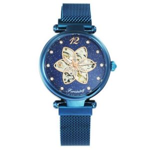 Наручний годинник Forsining 8189 All Blue img-1