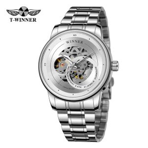 Наручний годинник Forsining 8190 Silver-Silver img-1