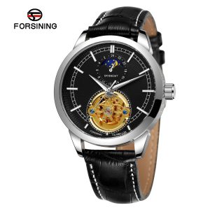 Наручний годинник Forsining 8197 Silver-Black img-1
