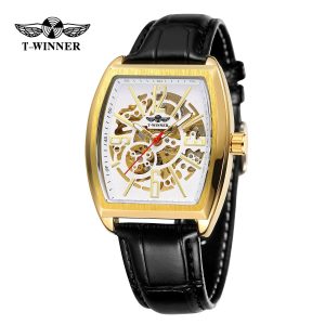 Наручний годинник Forsining 8199 Gold-White img-1
