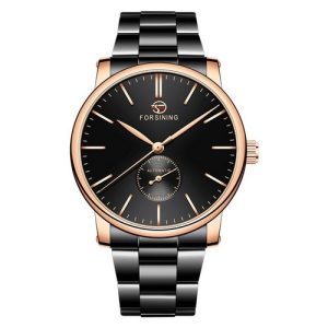 Наручний годинник Forsining 8214 Black-Cuprum img-1