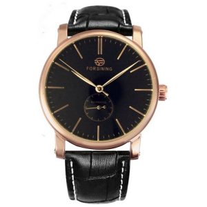 Наручний годинник Forsining 8214 Gold-Black img-1
