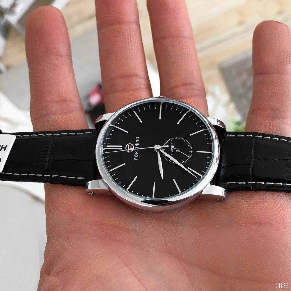 Forsining 8214 Silver-Black - Зображення 8