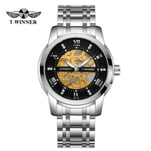 Наручний годинник Forsining 8241 Silver-Black img-1