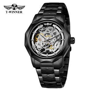 Наручний годинник Forsining 8249 All Black img-1