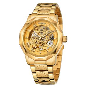 Наручний годинник Forsining 8249 All Gold img-1