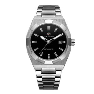 Наручний годинник Forsining 8264 Silver-Black img-1