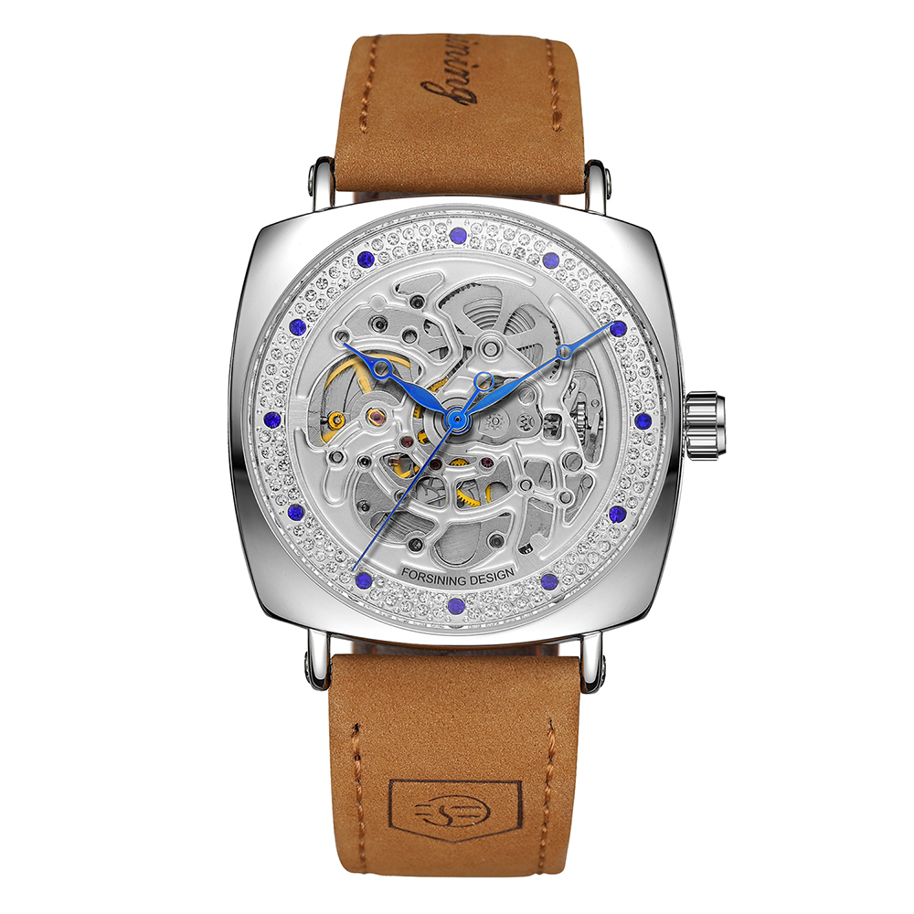 Наручний годинник Forsining 8274 Silver img-1