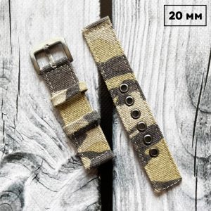 Наручний годинник Ремешок двойной CCE Camo 20 мм img-1