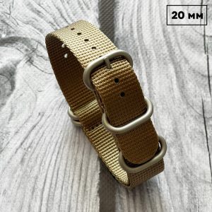 Наручний годинник Ремешок Nato Khaki 20 мм img-1
