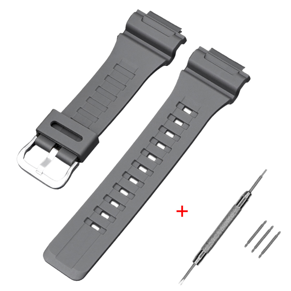 Наручний годинник Ремінець для Casio AE-1000W Gray SI img-1