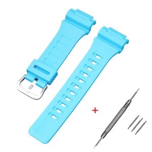 Наручний годинник Ремінець для Casio AE-1000W Light Blue SI img-1