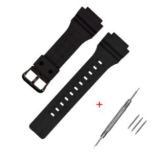 Наручний годинник Ремінець для Casio AE-1400 Black BK img-1