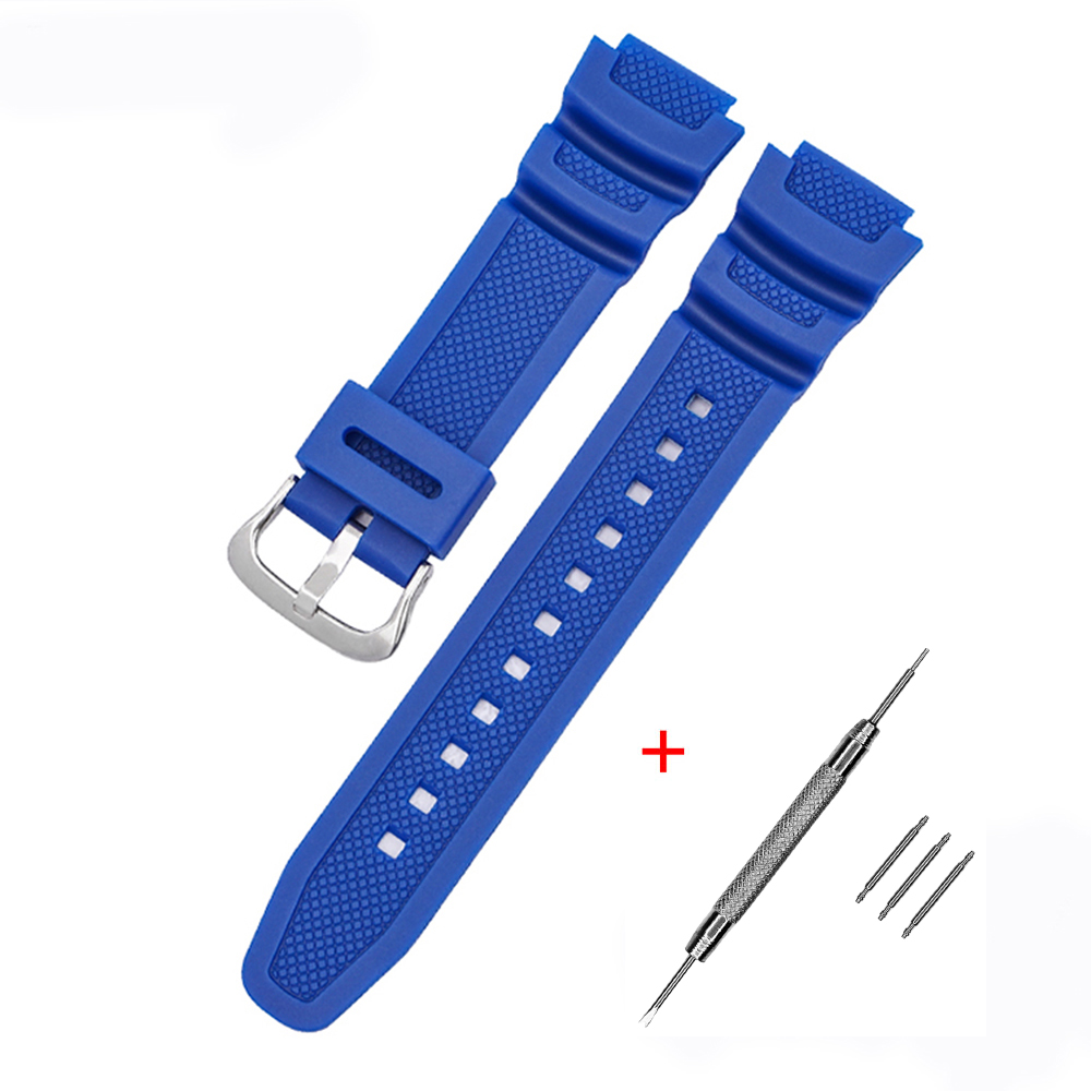 Наручний годинник Ремінець для Casio G-Shock AE-1000/1200 Blue SI img-1