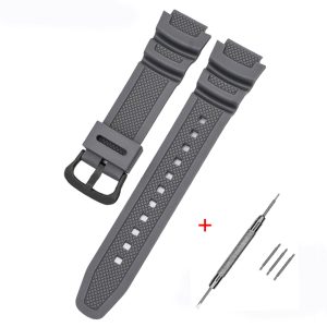 Наручний годинник Ремінець для Casio G-Shock AE-1000/1200 Gray BK img-1