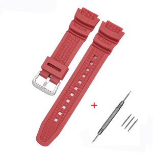 Наручний годинник Ремінець для Casio G-Shock AE-1000/1200 Red SI img-1