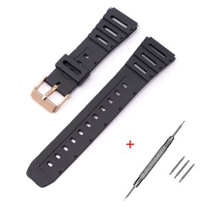 Наручний годинник Ремінець для Casio G-Shock CA-53W 20mm Black RG img-1