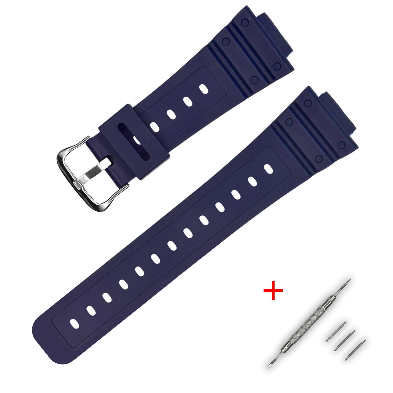 Наручний годинник Ремінець для Casio G-Shock DW-5600 Dark Blue SI img-1