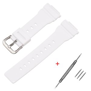 Наручний годинник Ремінець для Casio G-Shock DW-5600 White-Glossy SI img-1