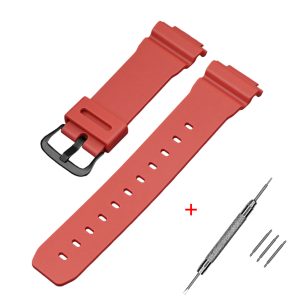 Наручний годинник Ремінець для Casio G-Shock DW-5600/6900/G-5600/GW-M5610 Red Black img-1