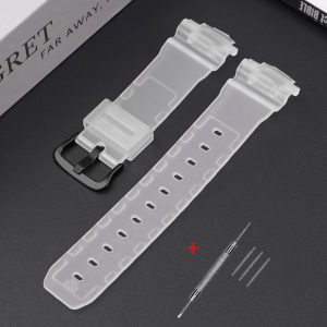 Наручний годинник Ремінець для Casio G-Shock DW-6900 Transl BK img-1