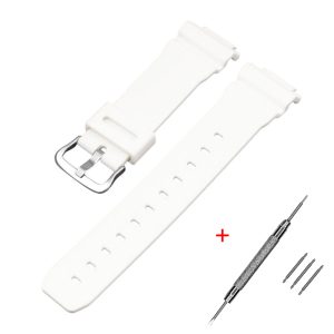 Наручний годинник Ремінець для Casio G-Shock DW-6900 White SI img-1