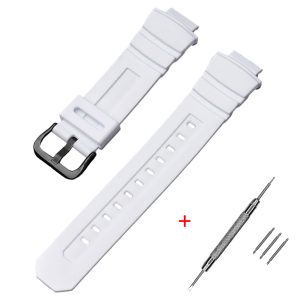 Наручний годинник Ремінець для Casio G-Shock G-7700 White BK img-1