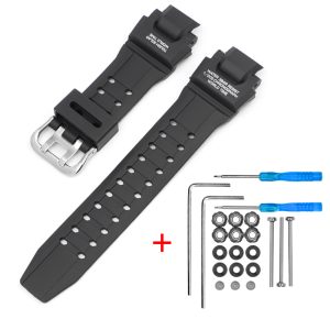 Наручний годинник Ремінець для Casio G-Shock GA-1000 Black SI img-1