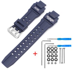 Наручний годинник Ремінець для Casio G-Shock GA-1000 Dark Blue SI img-1