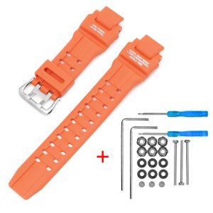 Наручний годинник Ремінець для Casio G-Shock GA-1000 Orange SI img-1