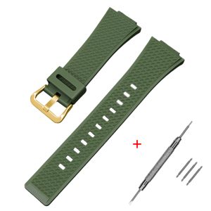 Наручний годинник Ремінець для Casio G-Shock GA-100/110 Army Green GD img-1