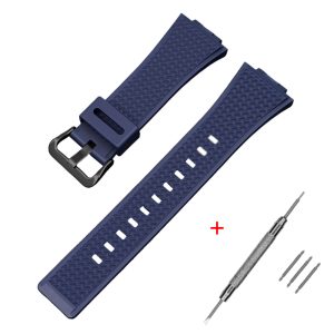 Наручний годинник Ремінець для Casio G-Shock GA-100/110 Dark Blue BK img-1