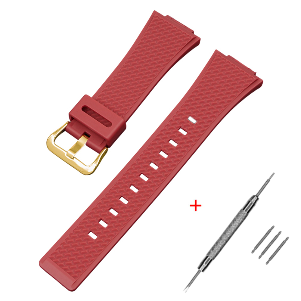 Наручний годинник Ремінець для Casio G-Shock GA-100/110 Red GD img-1