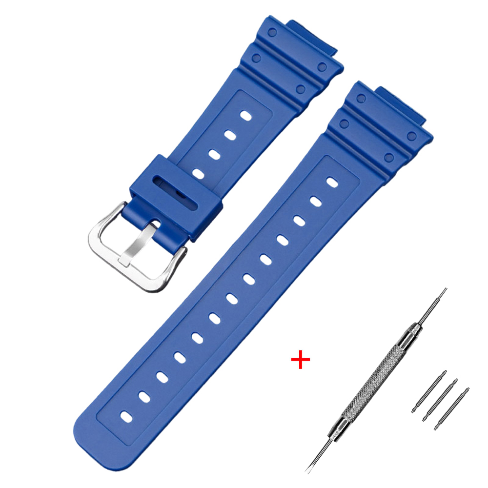 Наручний годинник Ремінець для Casio G-Shock GA-2100/2110 Blue SI img-1