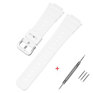 Наручний годинник Ремінець для Casio G-Shock GA-2100/2110 White SI img-1