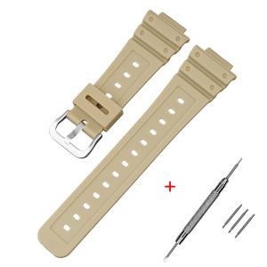 Наручний годинник Ремінець для Casio G-Shock GA-2100 Beige SI img-1