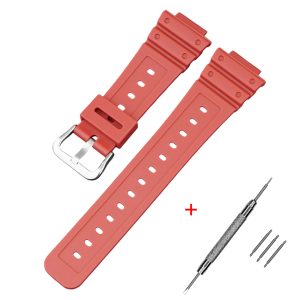 Наручний годинник Ремінець для Casio G-Shock GA-2100 Red SI img-1