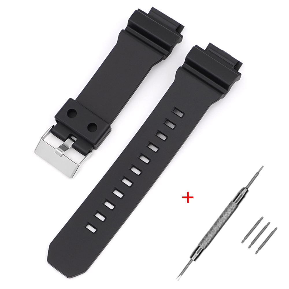 Наручний годинник Ремінець для Casio G-Shock GD-X6900 Black Silver img-1