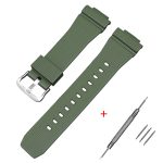 Наручний годинник Ремінець для Casio G-Shock GM-2100 GA2100/2110 Army Green Silver img-1