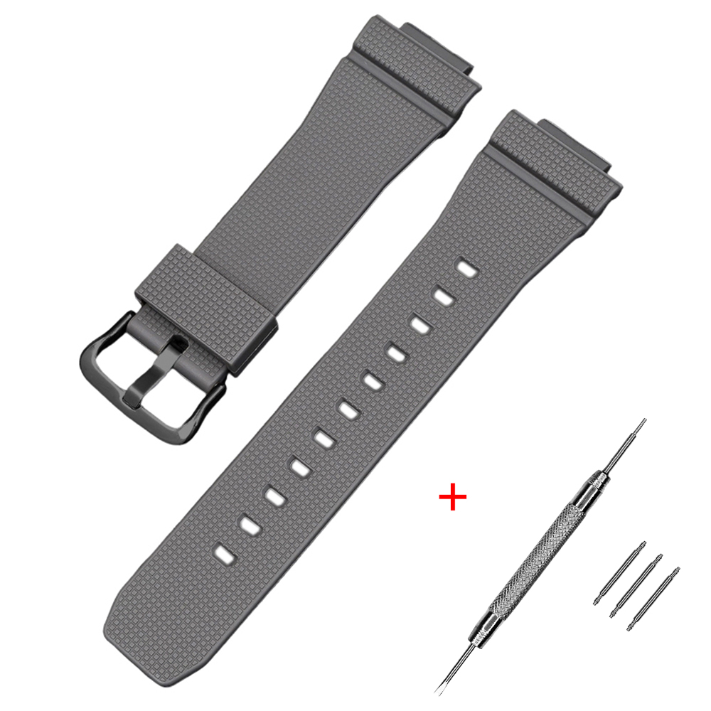 Наручний годинник Ремінець для Casio G-Shock GM-2100 B Gray BK img-1