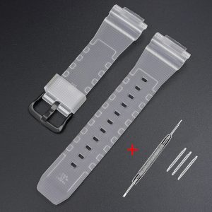 Наручний годинник Ремінець для Casio G-Shock GM-2100 B Transl BK img-1