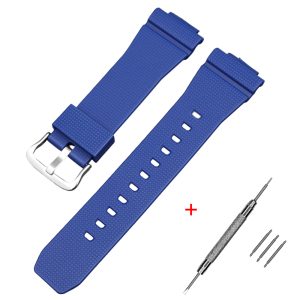 Наручний годинник Ремінець для Casio G-Shock GM-2100 GA2100/2110 Blue Silver img-1