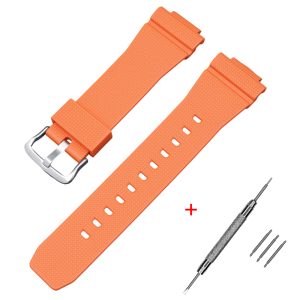 Наручний годинник Ремінець для Casio G-Shock GM-2100 Orange SI img-1