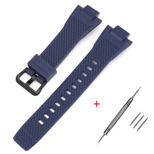 Наручний годинник Ремінець для Casio G-Shock GST-B400 Dark Blue BK img-1