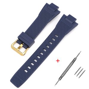 Наручний годинник Ремінець для Casio G-Shock GST-B400 Dark Blue GD img-1