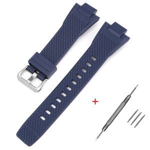 Наручний годинник Ремінець для Casio G-Shock GST-B400 Dark Blue SI img-1