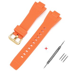 Наручний годинник Ремінець для Casio G-Shock GST-B400 Orange GD img-1