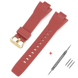 Наручний годинник Ремінець для Casio G-Shock GST-B400 Red GD img-1